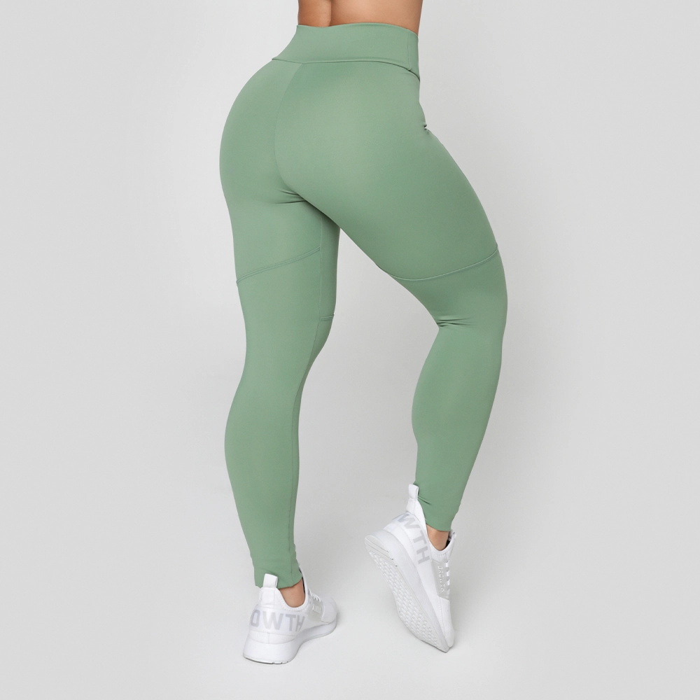 Legging Growth Shou Verde Malva