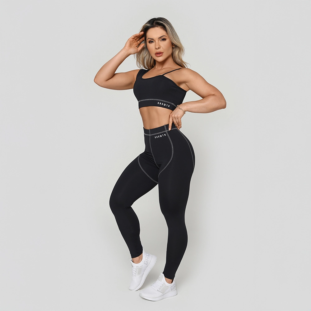 Legging Growth Det Preto