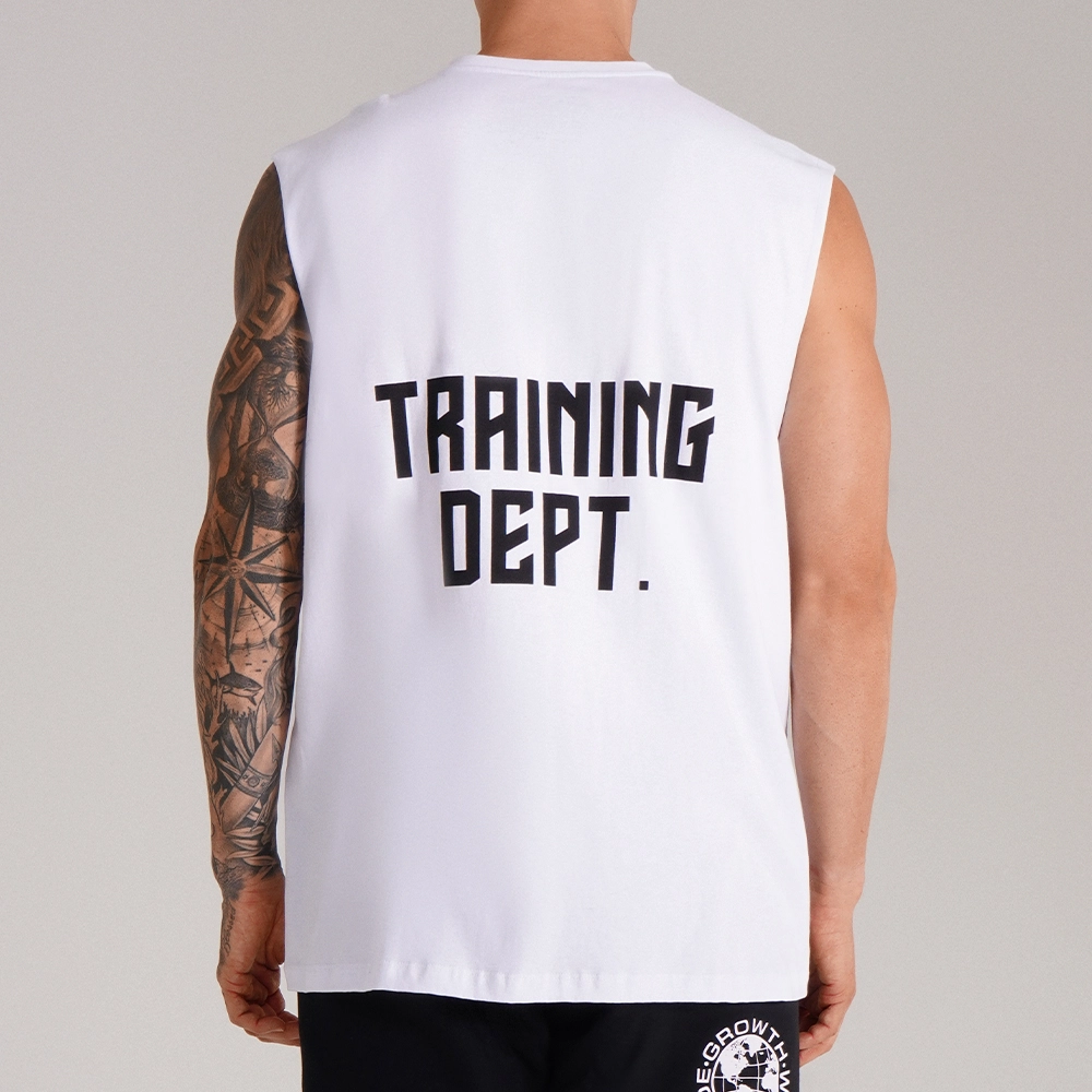 Regata Preta Machao Growth Training Dept Branco