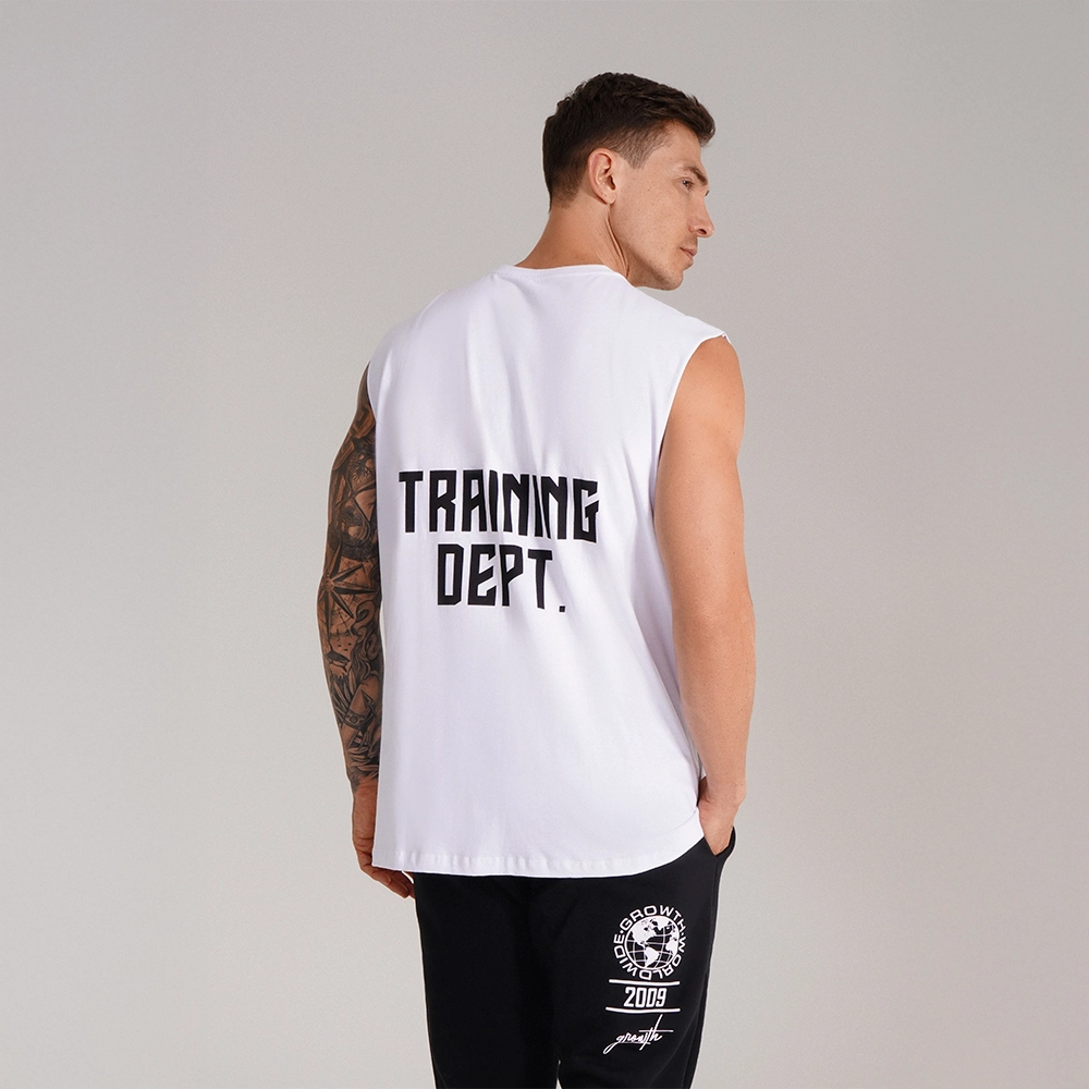 Regata Preta Machao Growth Training Dept Branco