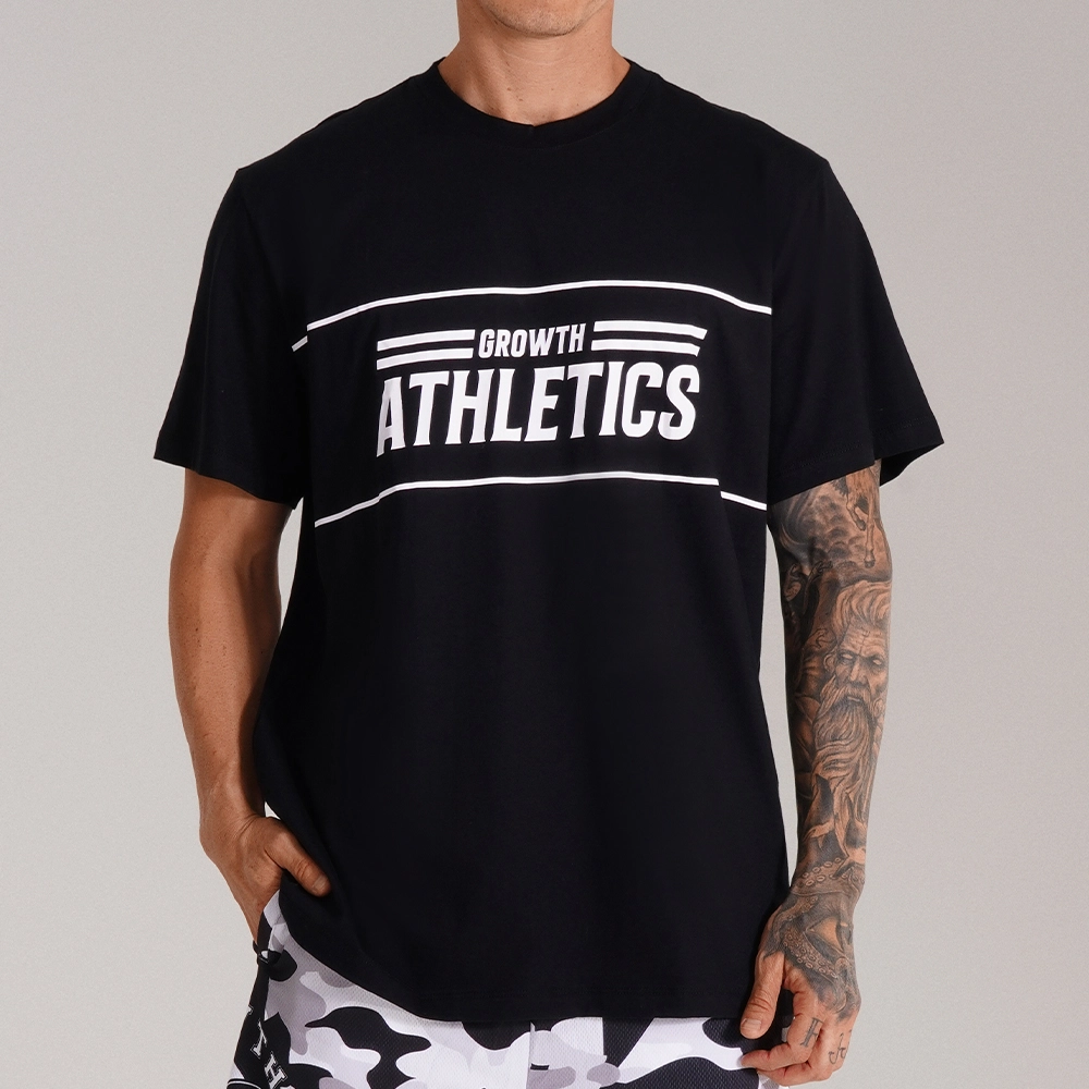 Camiseta Growth Athletics Preta