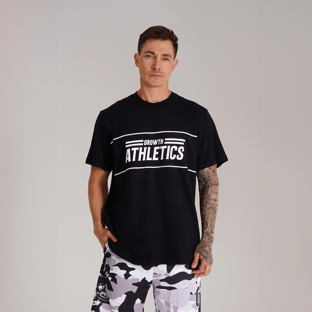 Camiseta Growth Athletics Preta