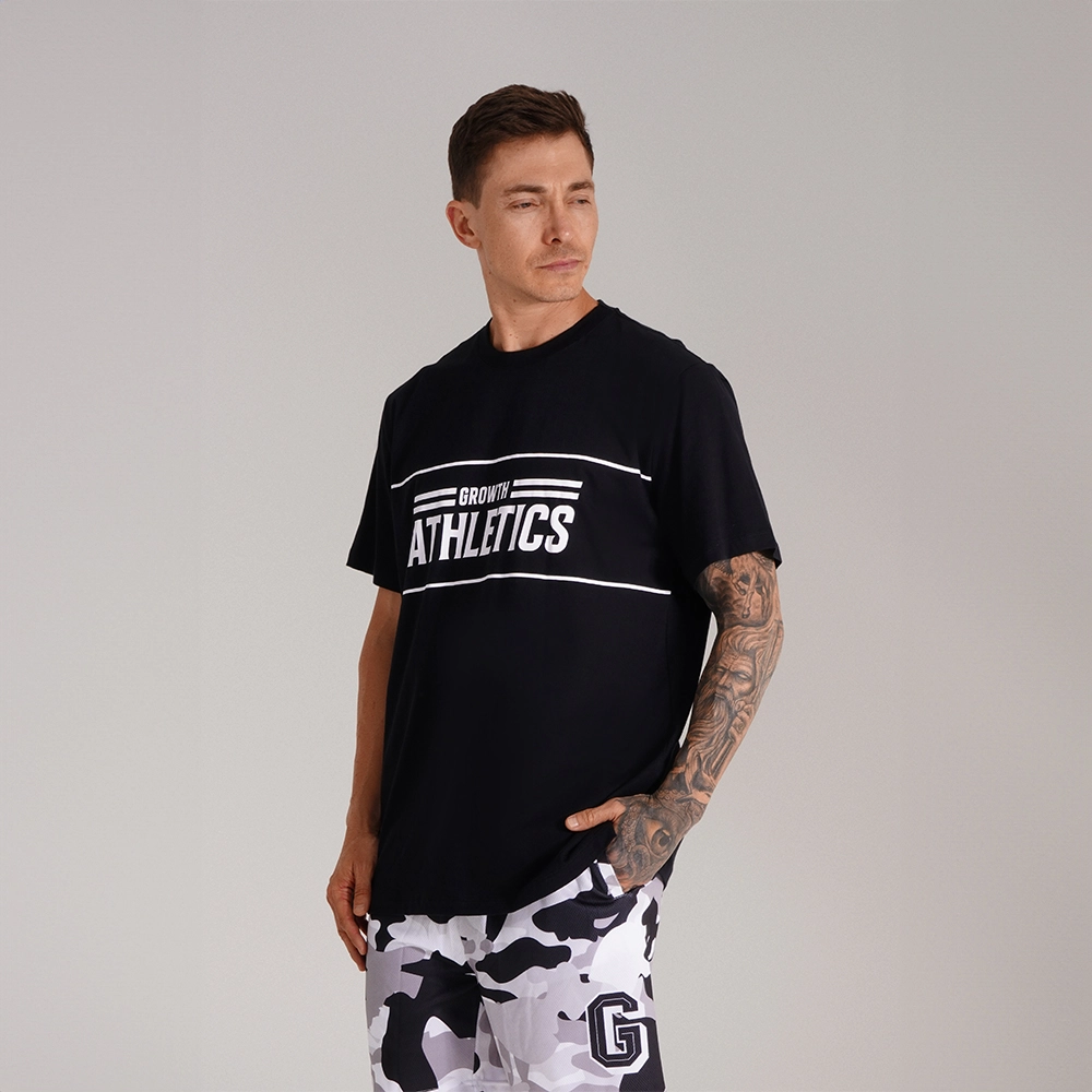 Camiseta Growth Athletics Preta