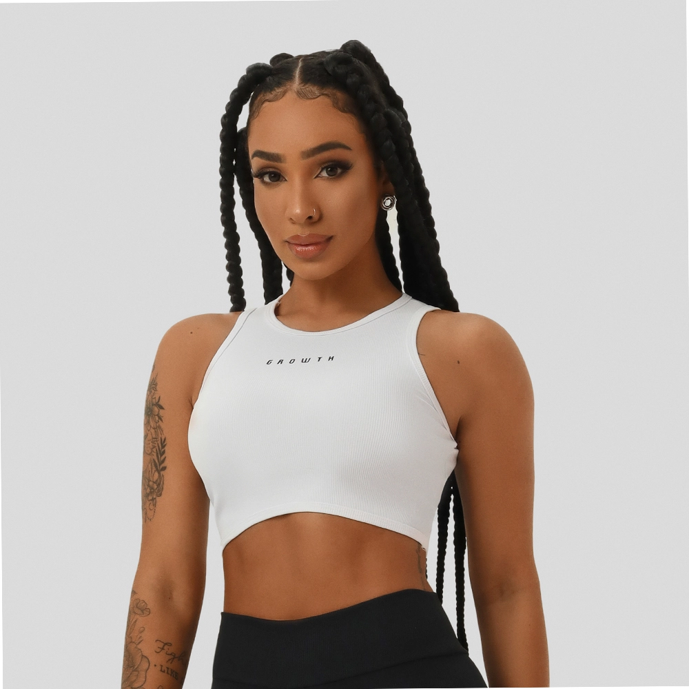 Regata Cropped Growth Bloc Branco