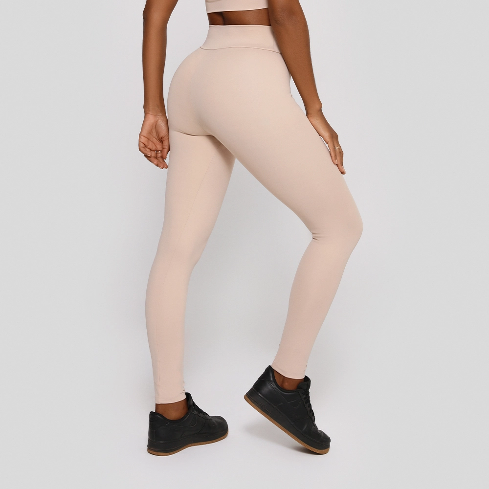 Legging Growth Pass Bege Nude