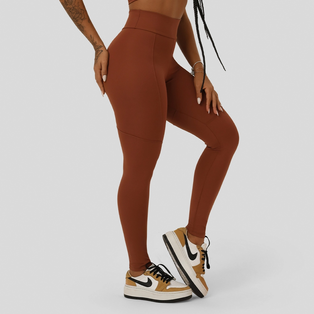 Legging Growth Shou Marrom Ambar