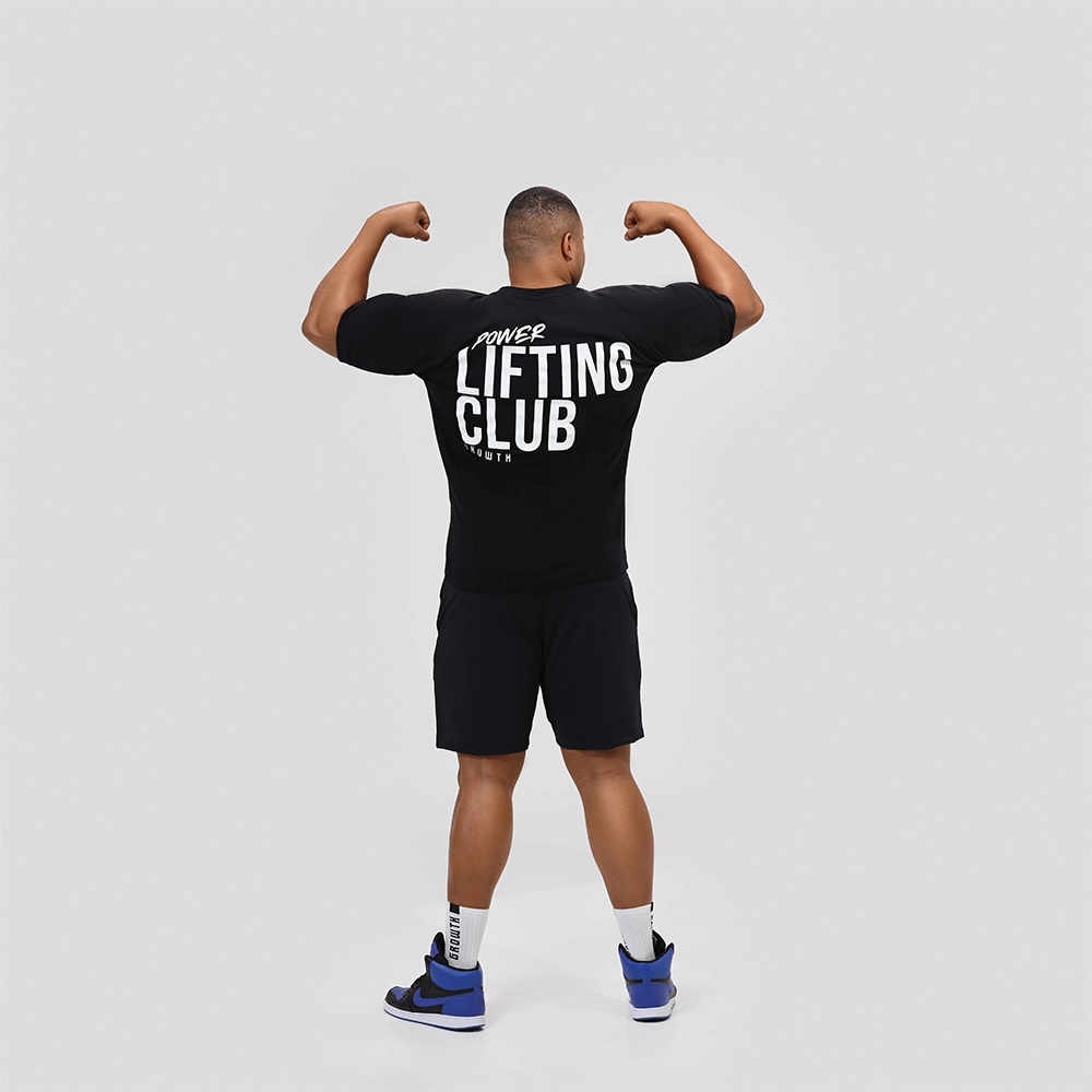 Camiseta Growth Oversized Lifting Preto