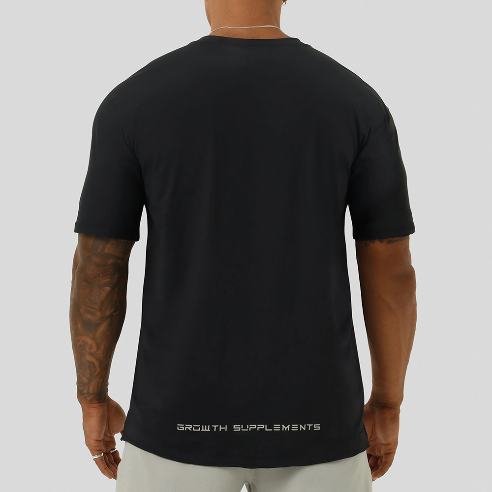 CAMISETA GROWTH ACADEMY PRETO - GROWTH SUPPLEMENTS