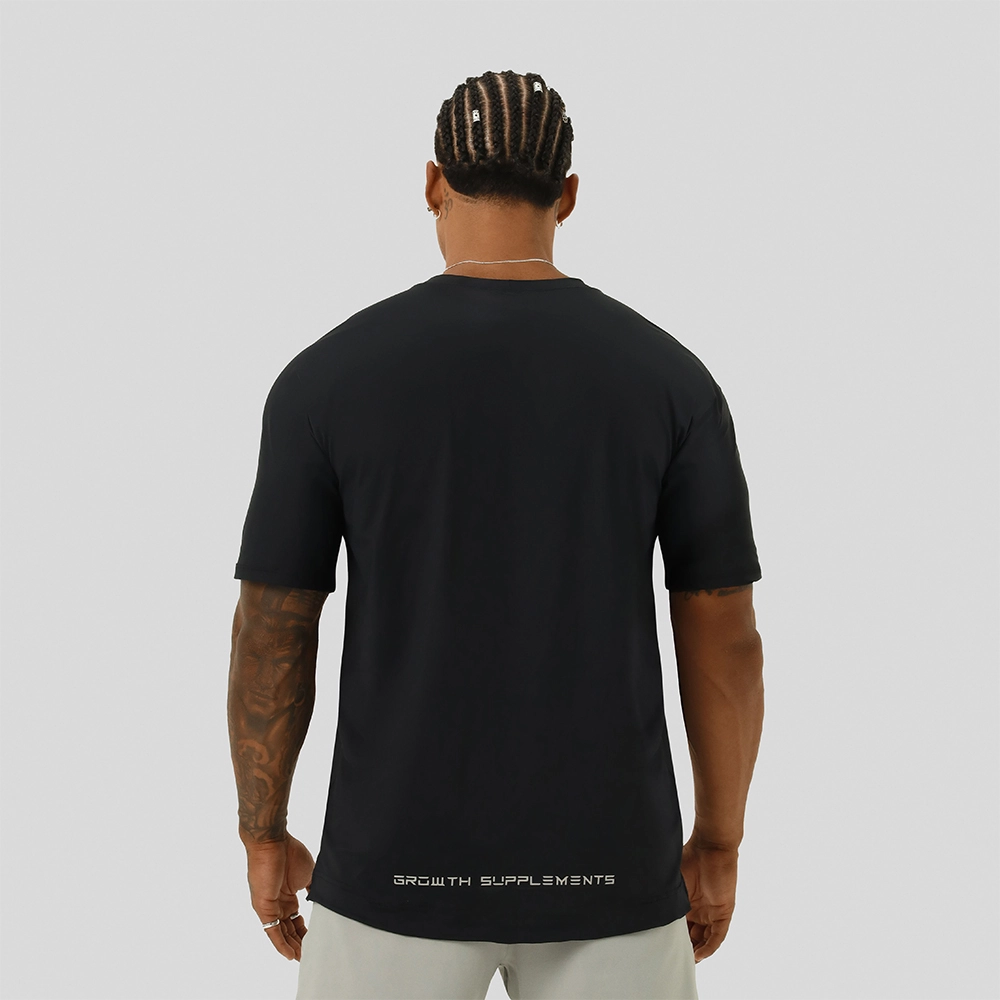 CAMISETA GROWTH ACADEMY PRETO - GROWTH SUPPLEMENTS