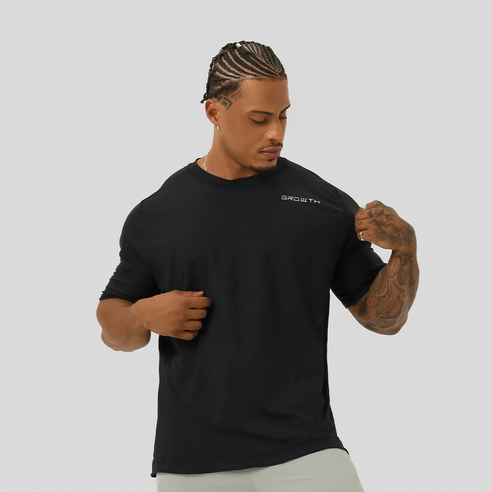 CAMISETA GROWTH ACADEMY PRETO - GROWTH SUPPLEMENTS