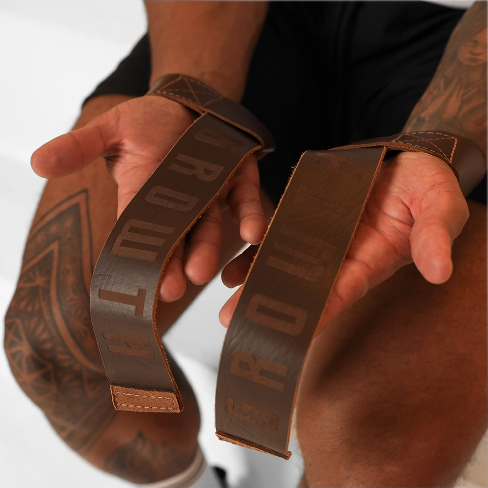 Fita Strap Couro Growth Marrom (Par)