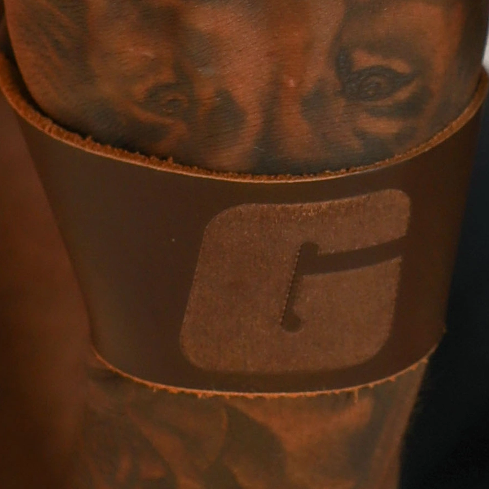 Fita Strap Couro Growth Marrom (Par)