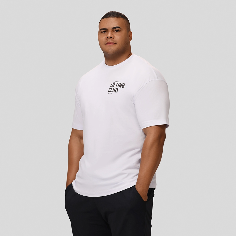 CAMISETA GROWTH OVERSIZED LIFTING BRANCO - GROWTH SUPPLEMENTS