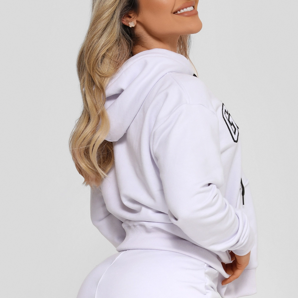 BLUSÃO MOLETOM GROWTH BRANCO - GROWTH SUPPLEMENTS