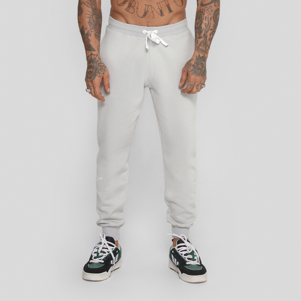 CALÇA MOLETOM GROWTH MANUSCRITO CINZA - GROWTH SUPPLEMENTS