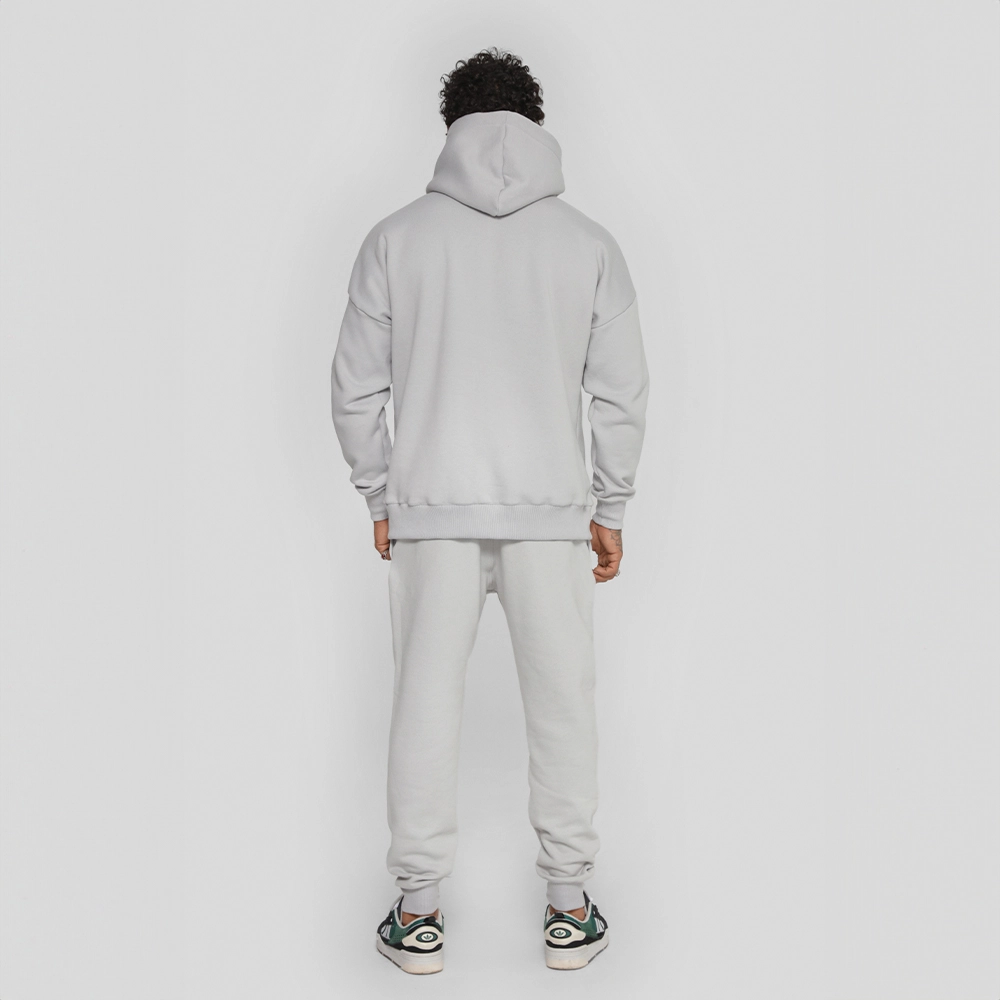 BLUSÃO MOLETOM GROWTH MANUSCRITO CINZA - GROWTH SUPPLEMENTS