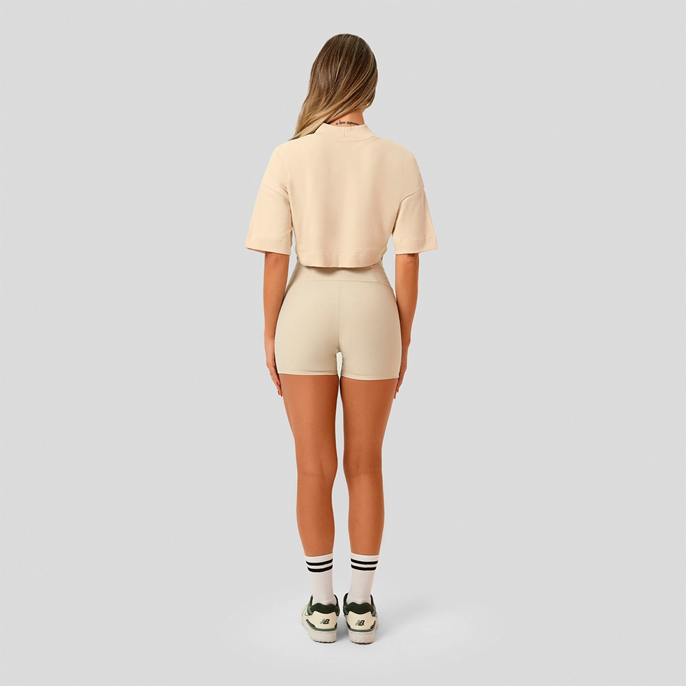 Cropped Growth Sport Oversized Bege