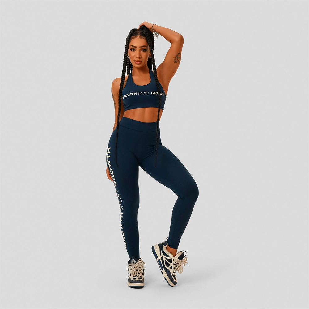 LEGGING GROWTH SPORT AZUL MARINHO - GROWTH SUPPLEMENTS