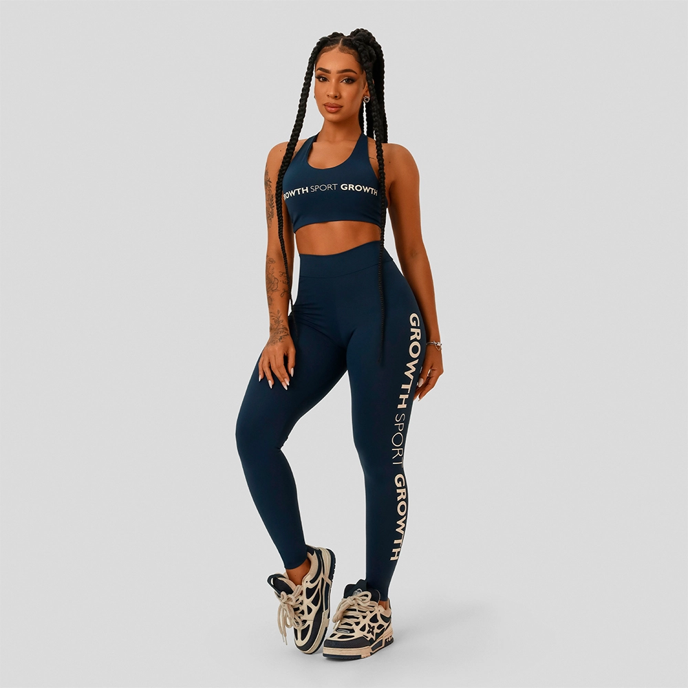LEGGING GROWTH SPORT AZUL MARINHO - GROWTH SUPPLEMENTS