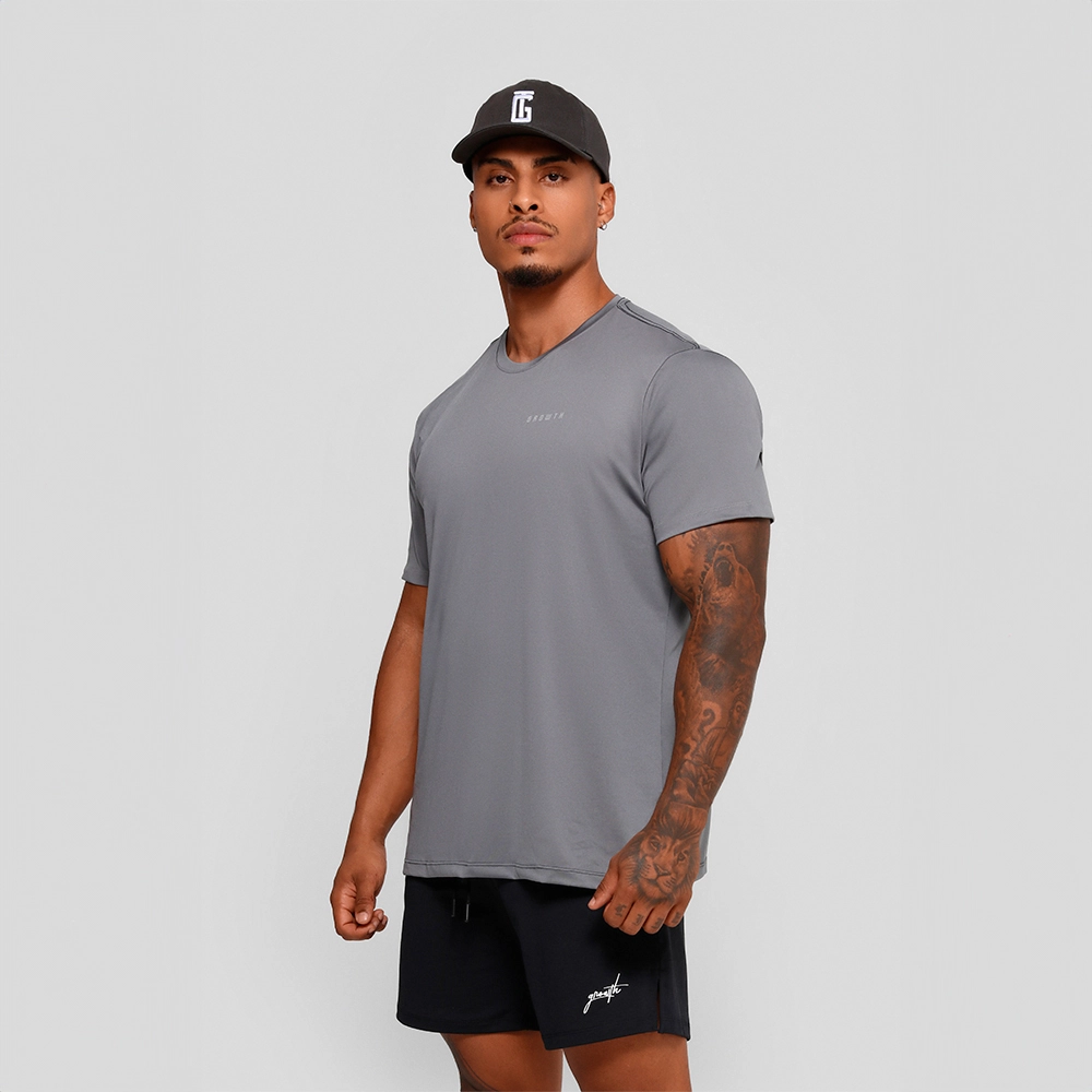 Camiseta Growth Dry Pure Cinza