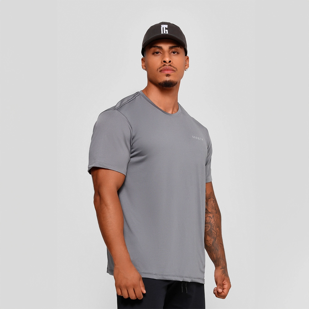 Camiseta Growth Dry Pure Cinza