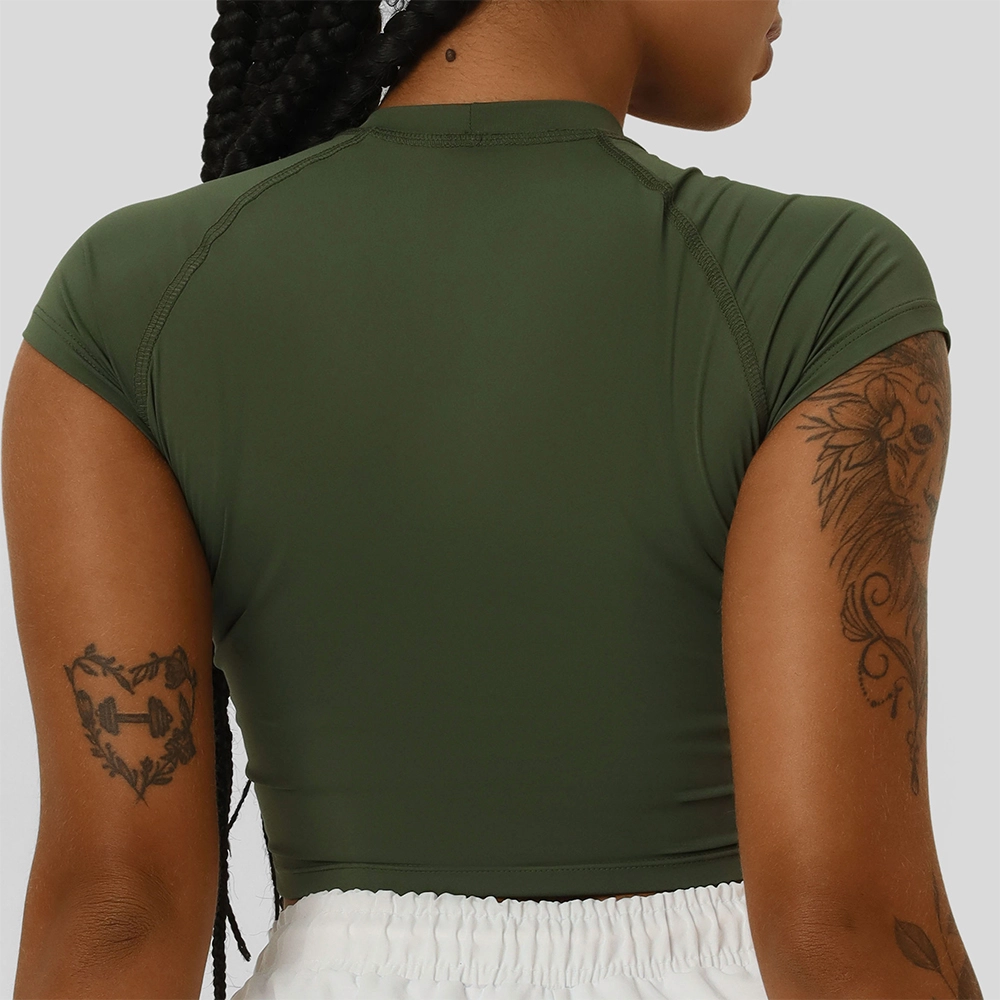 TSHIRT GROWTH RAGLAN VERDE ELITE - GROWTH SUPPLEMENTS
