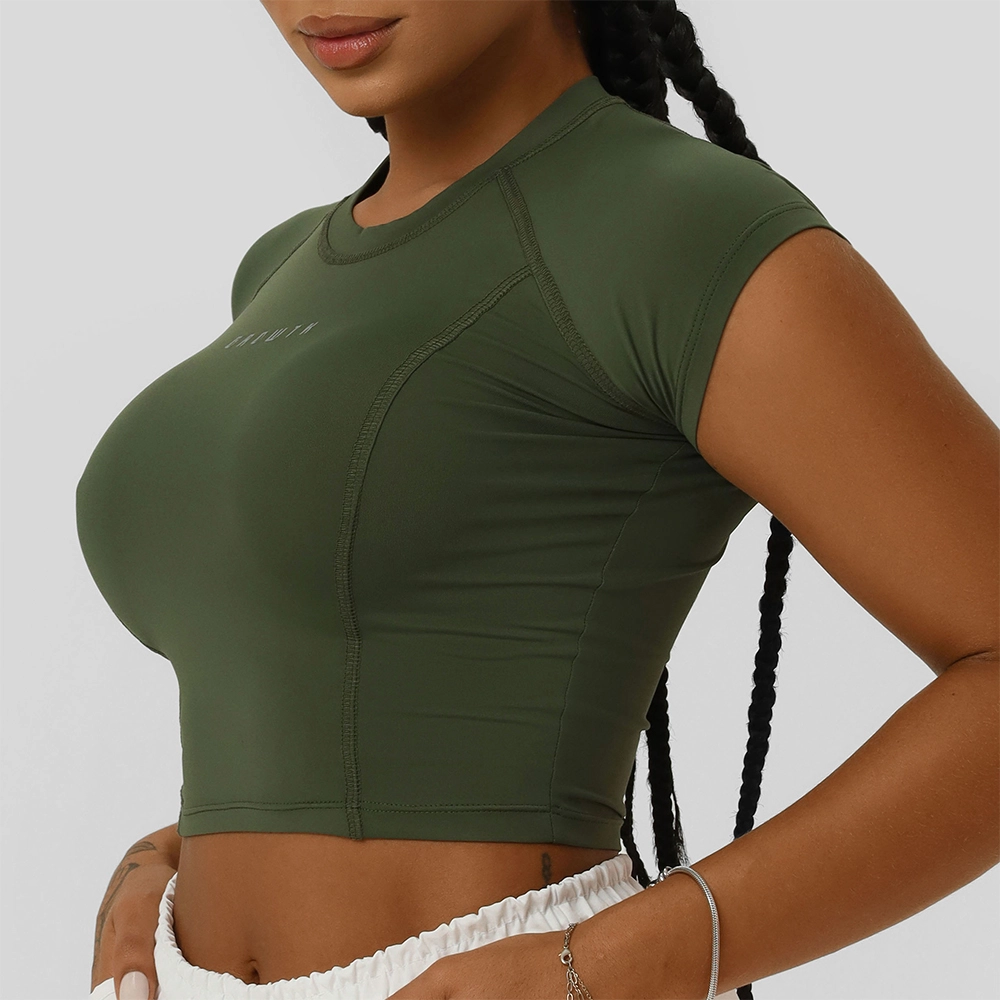 TSHIRT GROWTH RAGLAN VERDE ELITE - GROWTH SUPPLEMENTS