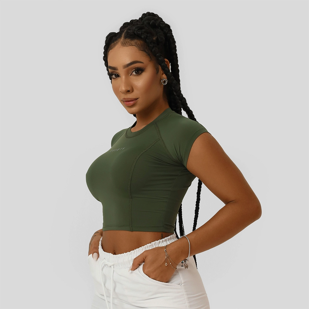TSHIRT GROWTH RAGLAN VERDE ELITE - GROWTH SUPPLEMENTS