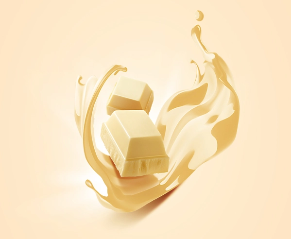 Dois tabletes de chocolate branco Growth Supplements