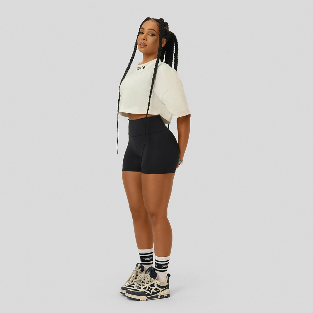 CROPPED GROWTH OVERSIZED OFF WHITE/PRETO - GROWTH SUPPLEMENTS