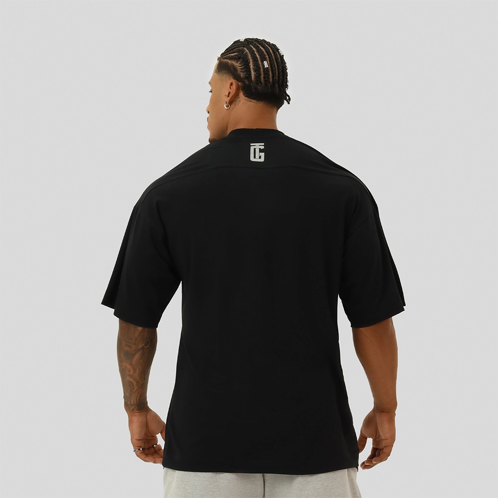Camiseta Growth Sport Oversized Preston Preto