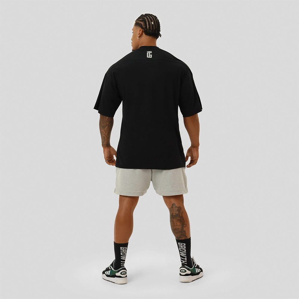 Camiseta Growth Sport Oversized Preston Preto