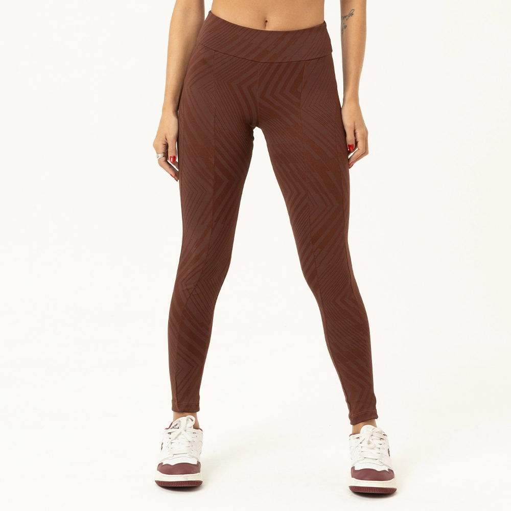 Legging Growth Quard Marrom