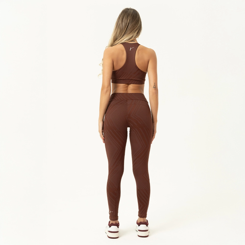 Legging Growth Quard Marrom