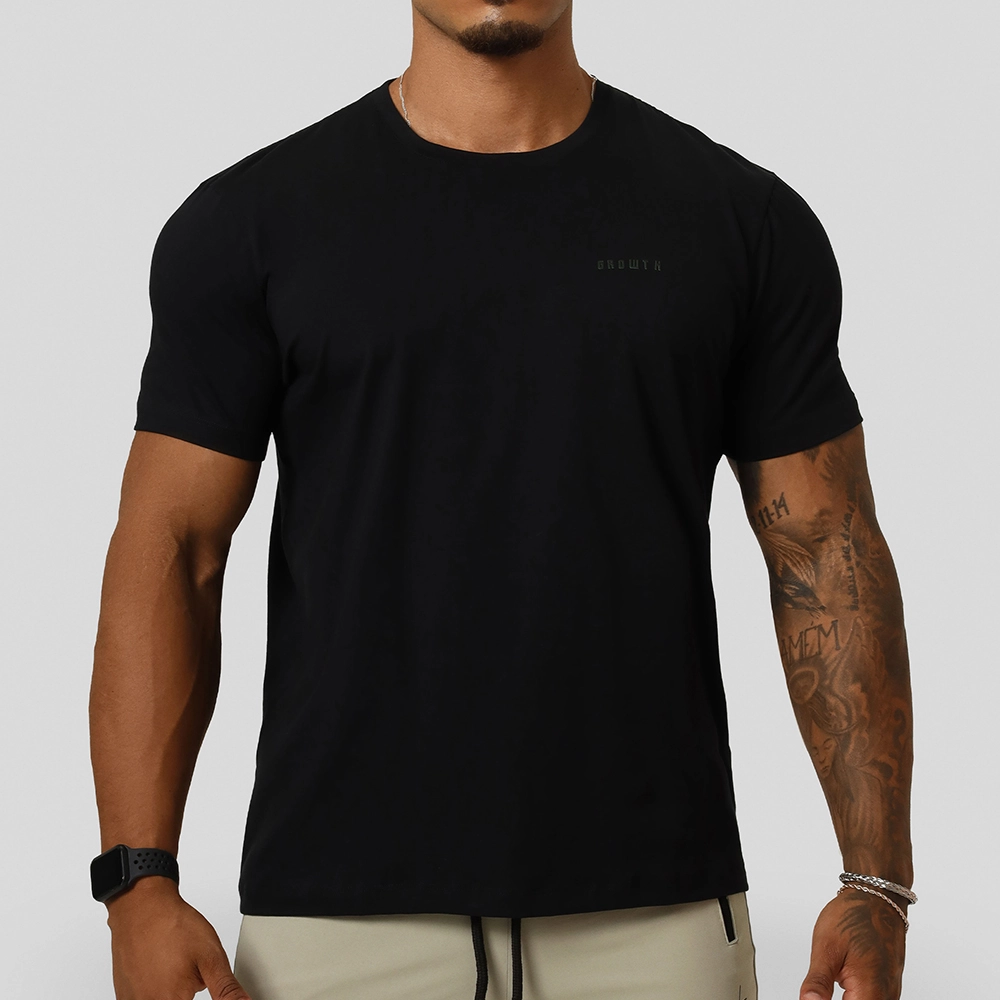 CAMISETA GROWTH SLIM PRETO - GROWTH SUPPLEMENTS