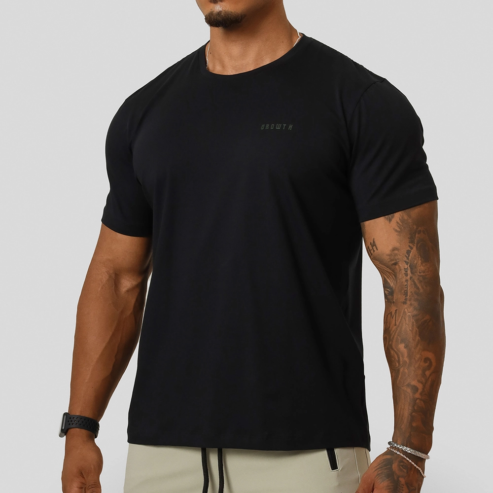 CAMISETA GROWTH SLIM PRETO - GROWTH SUPPLEMENTS