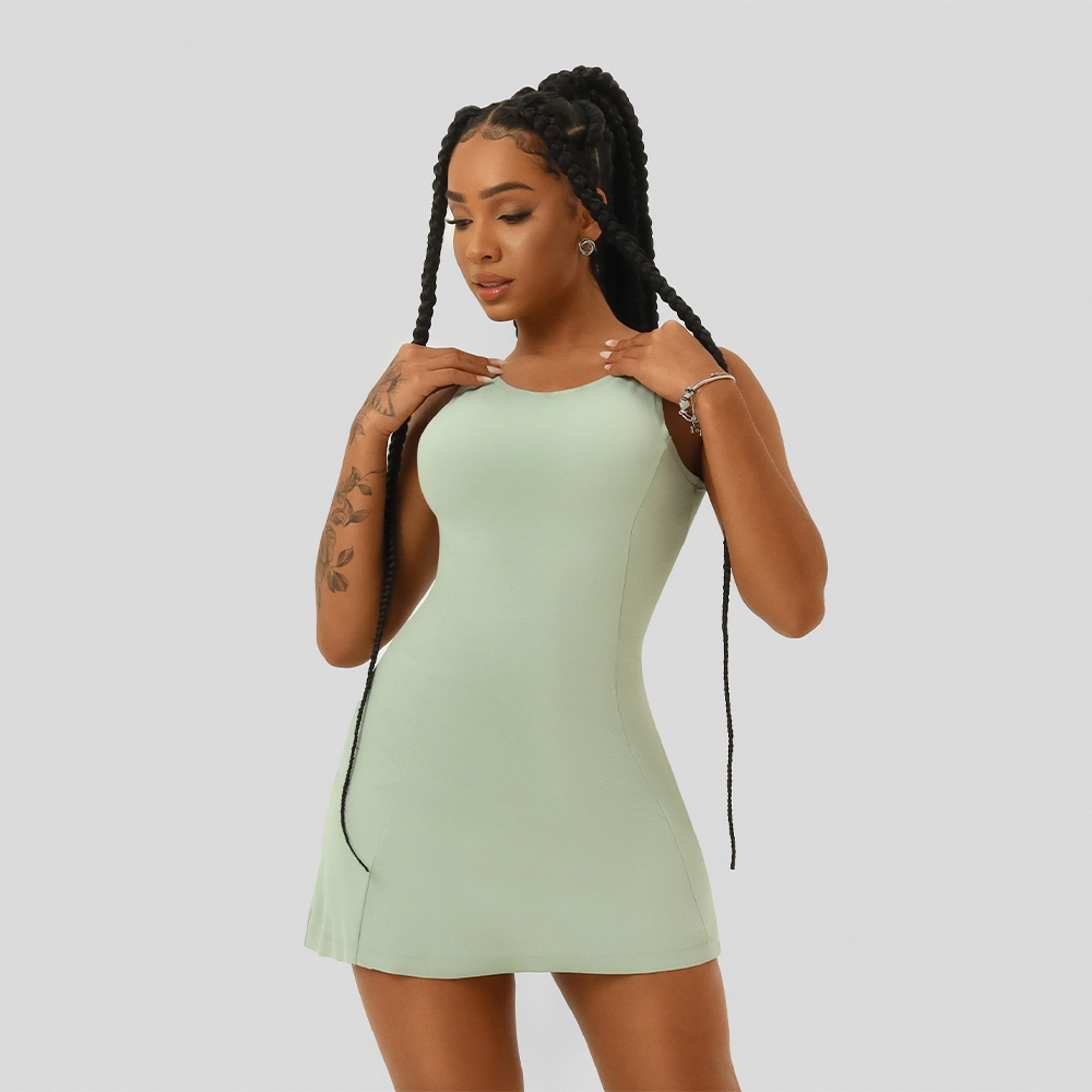Vestido Growth Slim Verde Alone