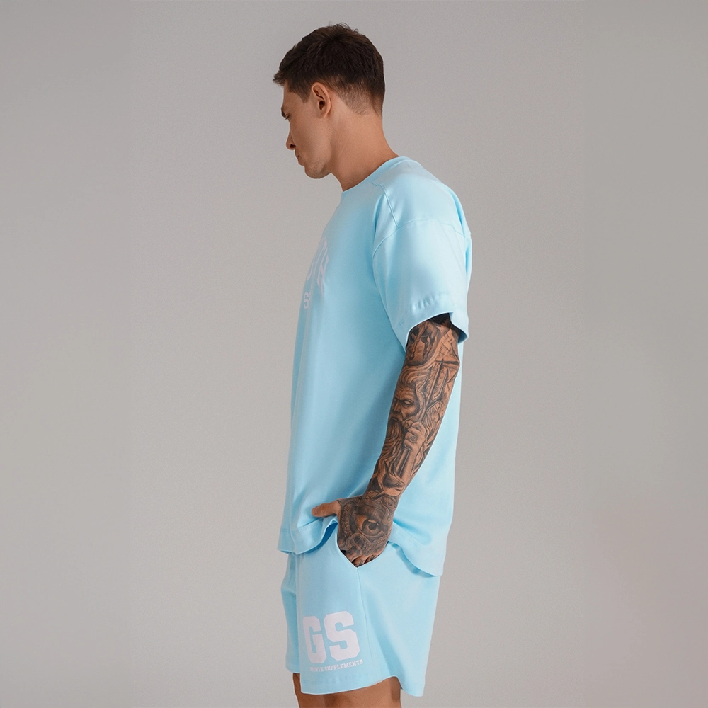 Bermuda Moletinho Growth Sport G9 Azul