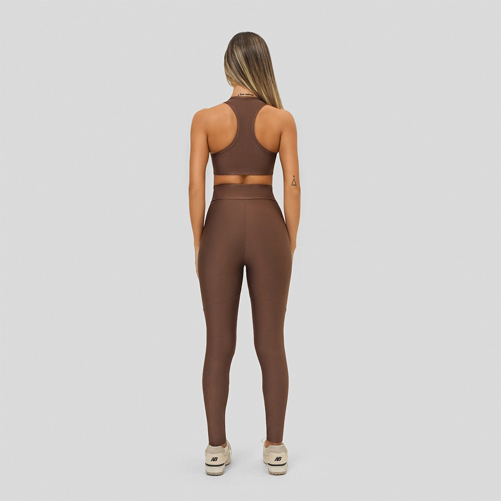 Legging Growth Plati Marrom
