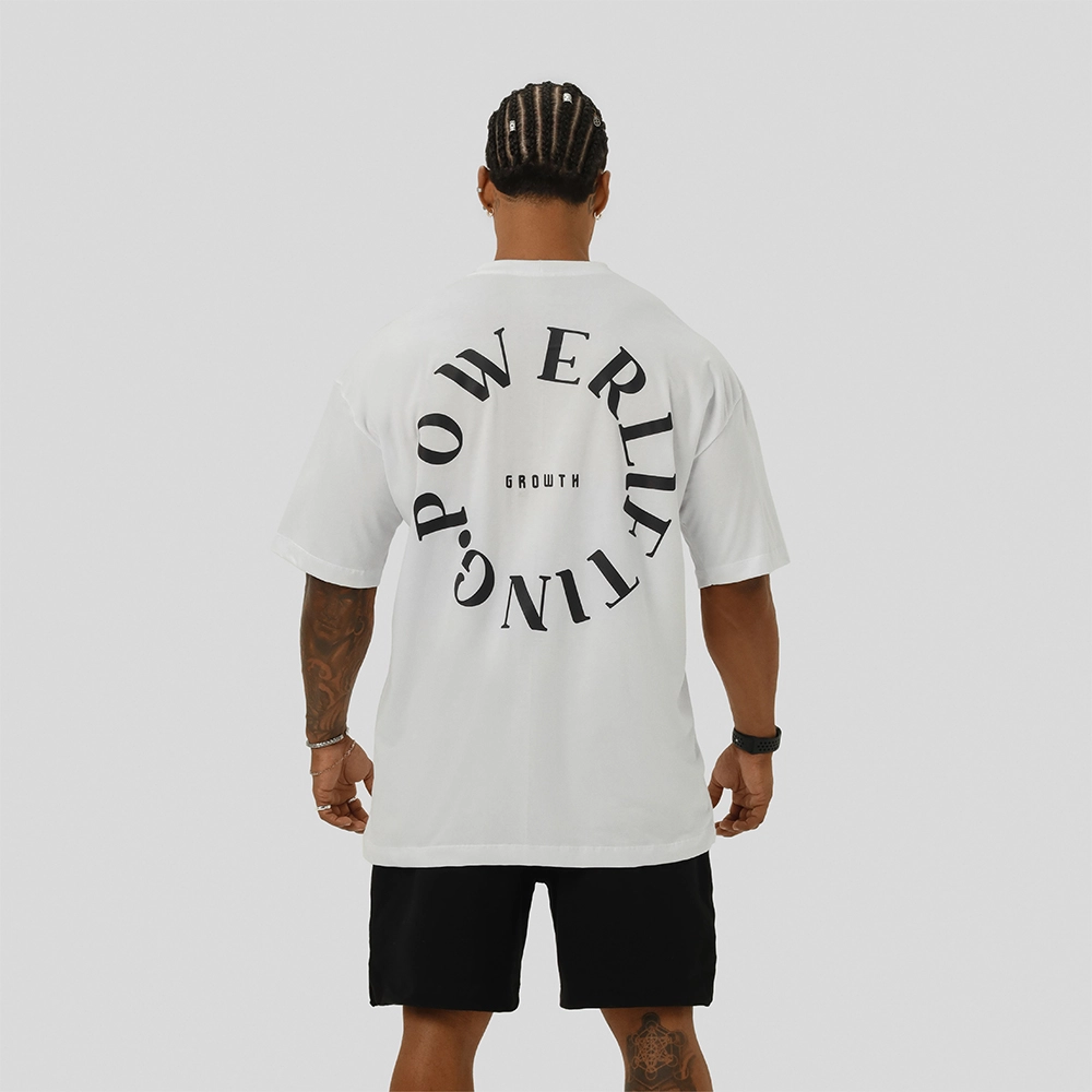 Camiseta Growth Oversized Power Branco