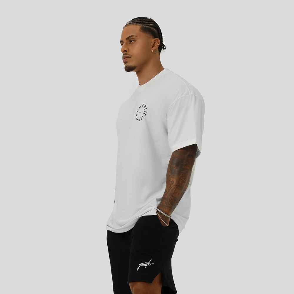 Camiseta Growth Oversized Power Branco