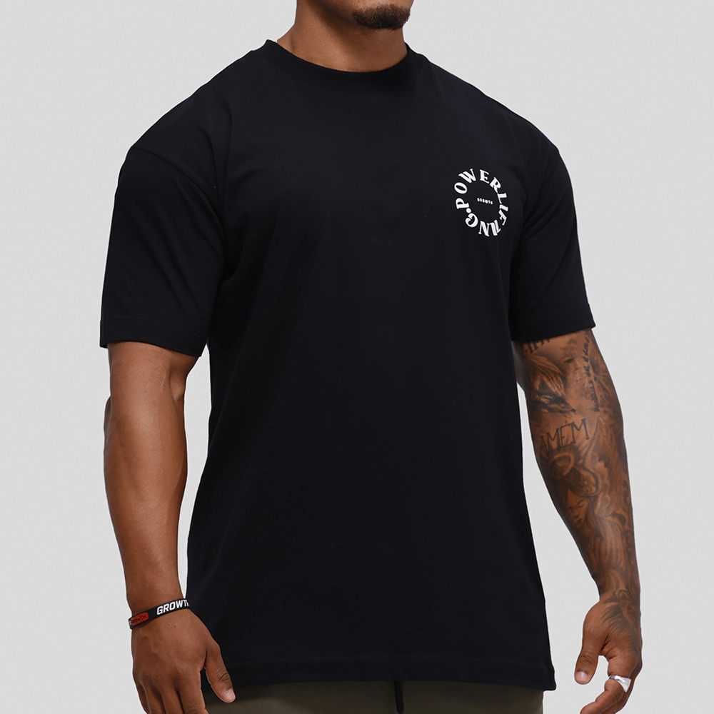Camiseta Growth Oversized Power Preto