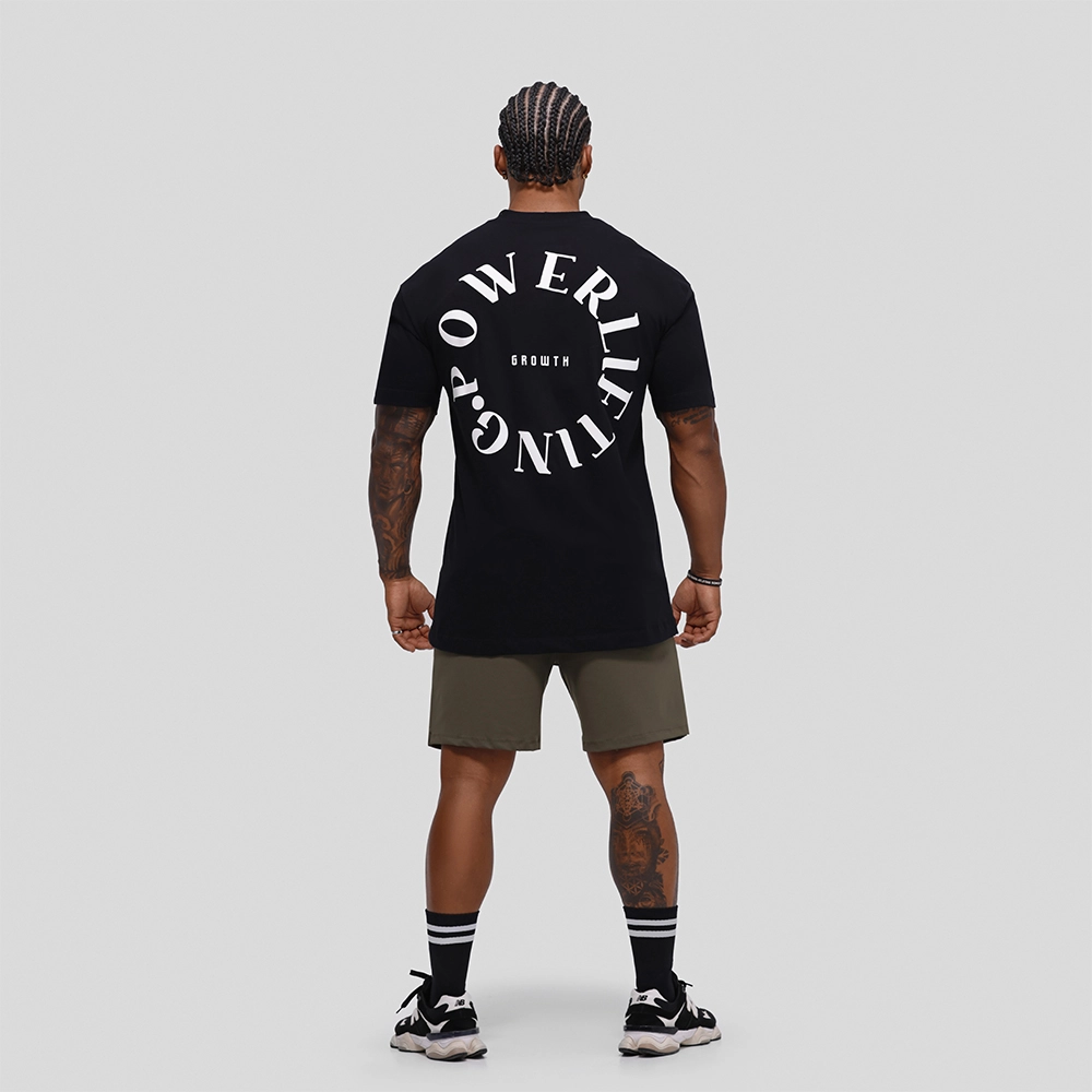 Camiseta Growth Oversized Power Preto