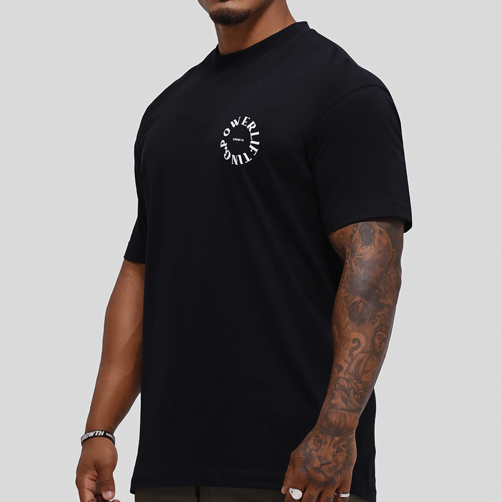 Camiseta Growth Oversized Power Preto