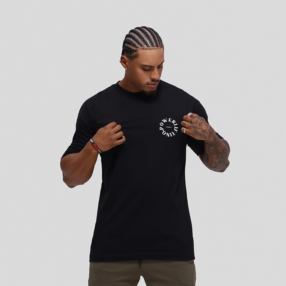 Camiseta Growth Oversized Power Preto