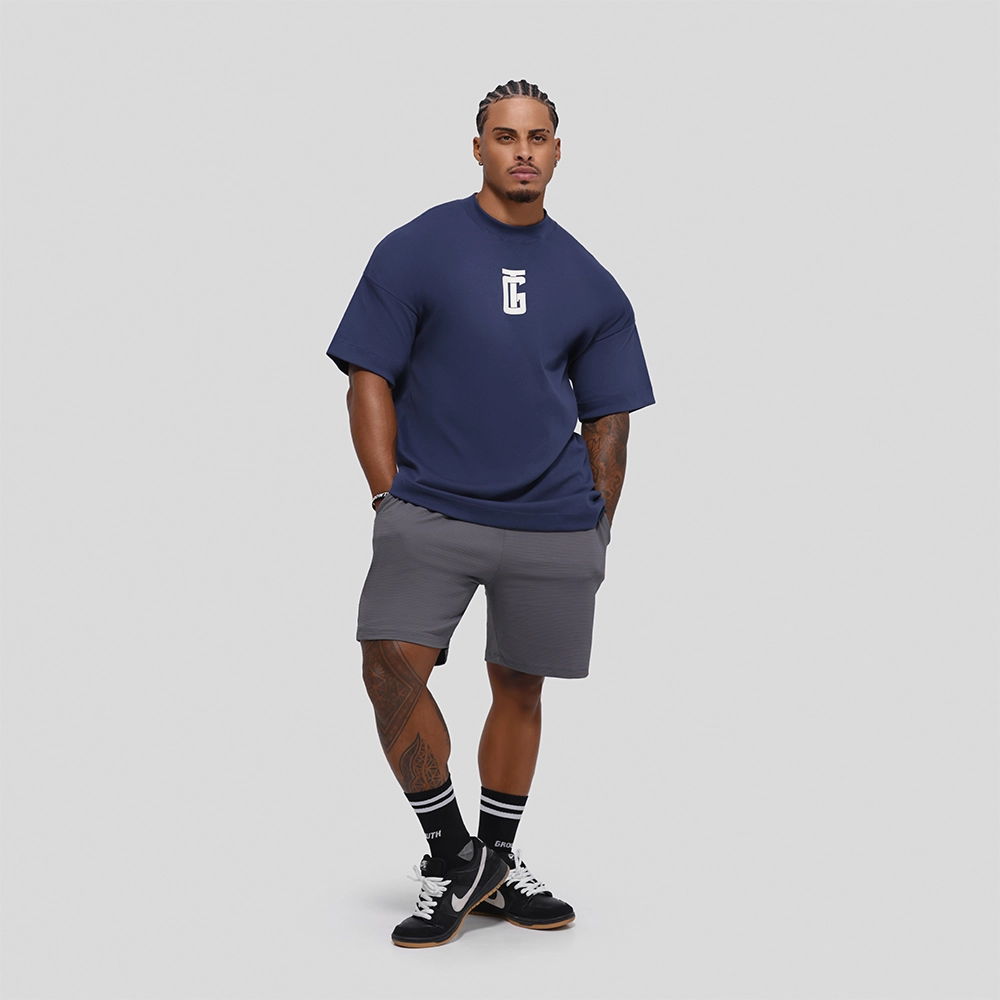 Camiseta Growth Oversized Tg Azul