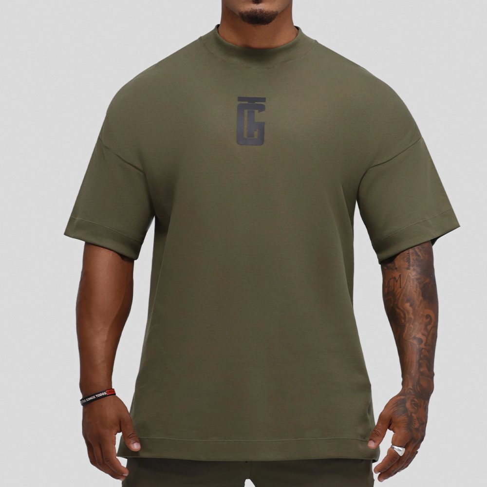 Camiseta Growth Oversized Tg Verde