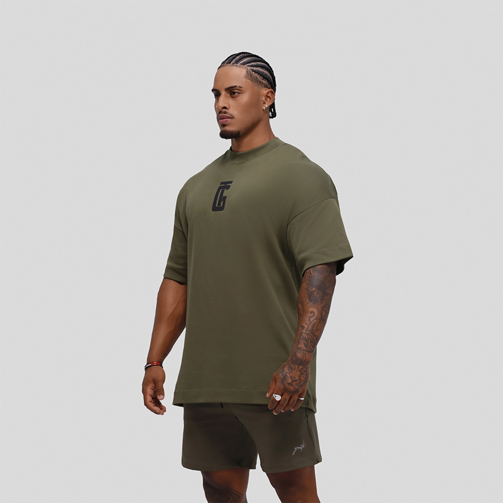 Camiseta Growth Oversized Tg Verde