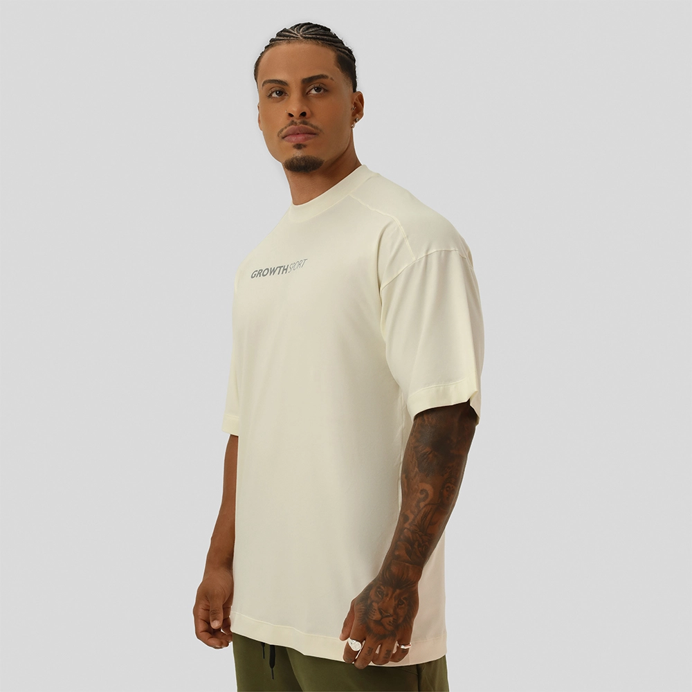 Camiseta Growth Sport Oversized Preston Off White