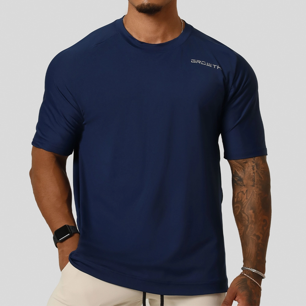 Camiseta Growth Academy Azul Marinho